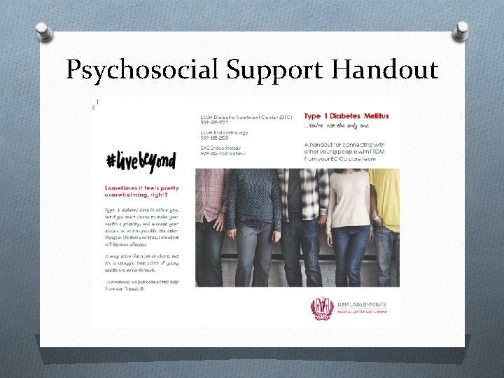 Psychosocial Support Handout 