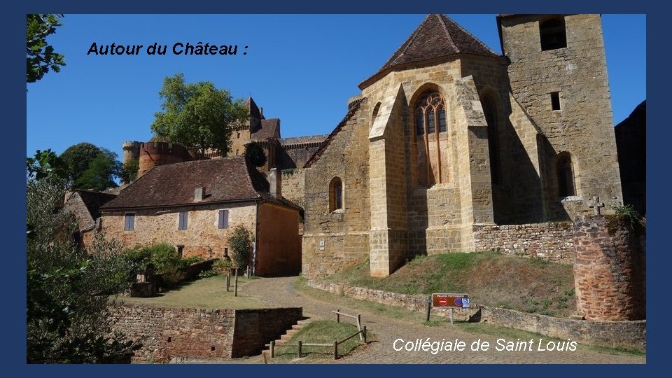 Autour du Château : Collégiale de Saint Louis 