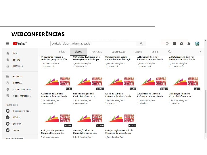 WEBCONFERÊNCIAS 