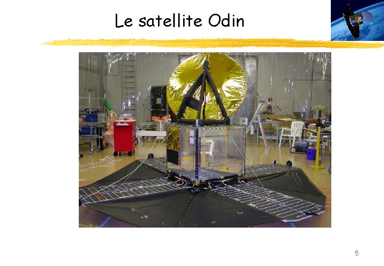 Le satellite Odin 5 