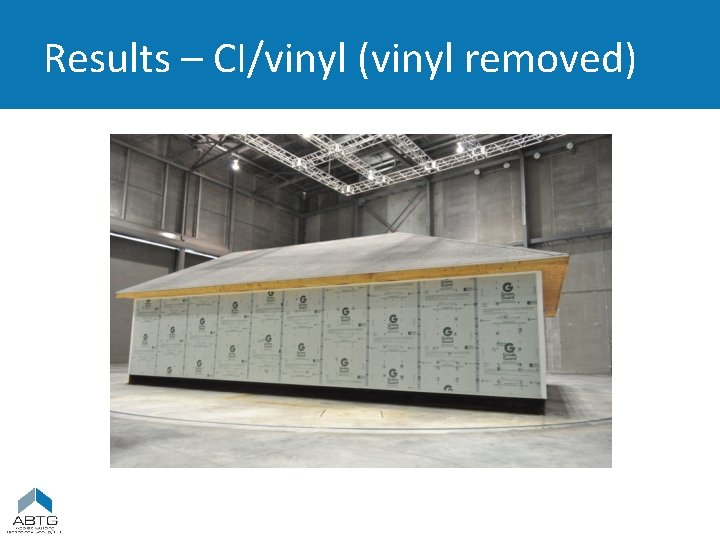 Results – CI/vinyl (vinyl removed) 