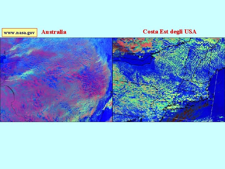 www. nasa. gov Australia Costa Est degli USA 