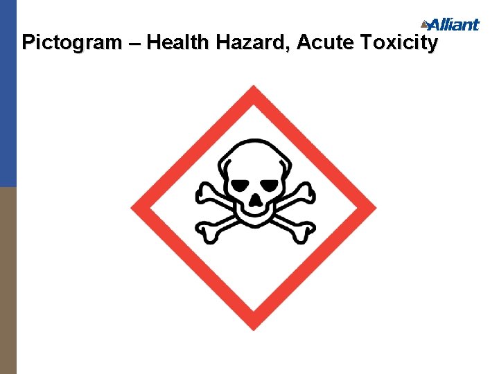 Pictogram – Health Hazard, Acute Toxicity 