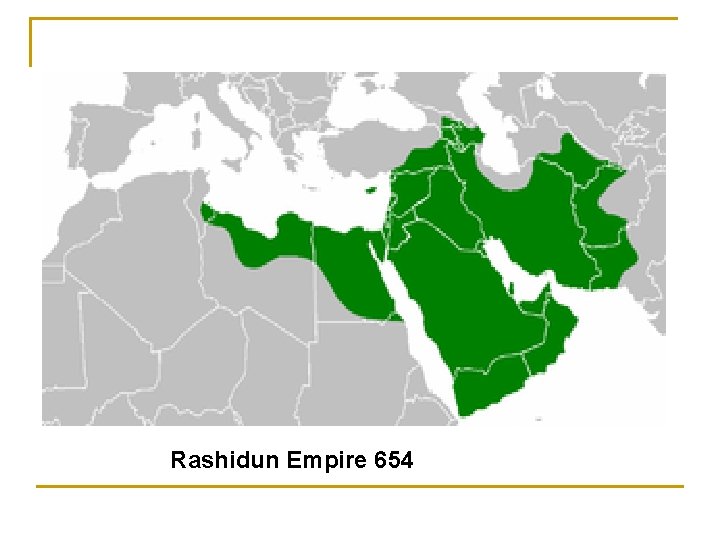 Rashidun Empire 654 