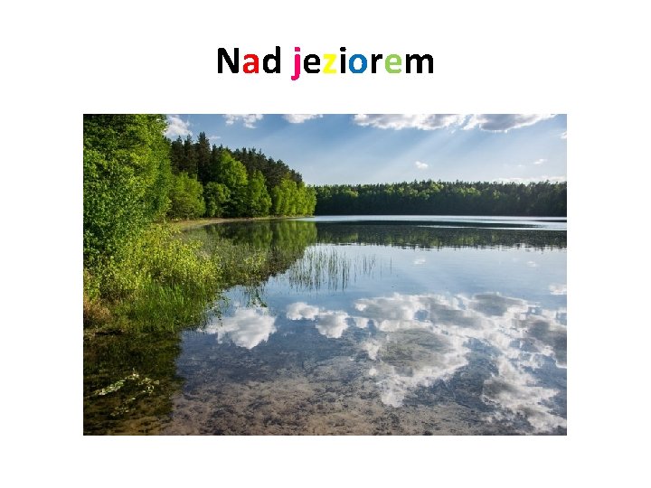 Nad jeziorem 