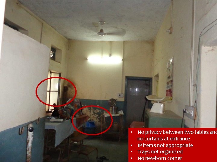 • No privacy between two tables and no curtains at entrance • IP • No privacy between two tables and no curtains at entrance • IP