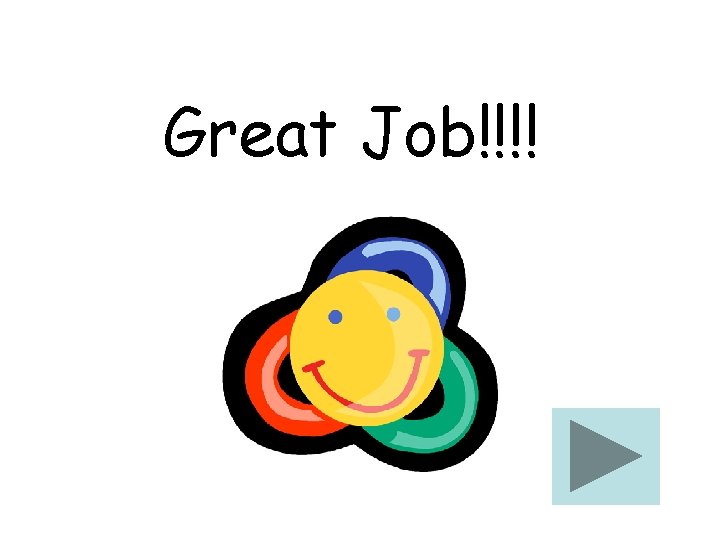 Great Job!!!! Great Job!!!!