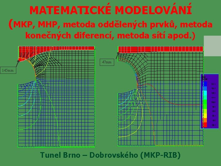 MATEMATICKÉ MODELOVÁNÍ (MKP, MHP, metoda oddělených prvků, metoda konečných diferencí, metoda sítí apod. )