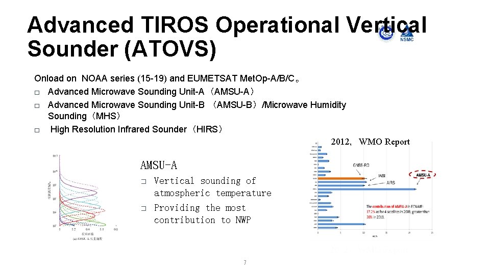 Advanced TIROS Operational Vertical Sounder (ATOVS) Onload on NOAA series (15 -19) and EUMETSAT