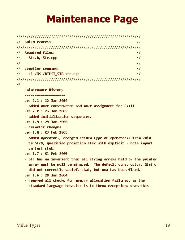 Maintenance Page /////////////////////////////// // Build Process // /////////////////////////////// // Required files: // // Str.