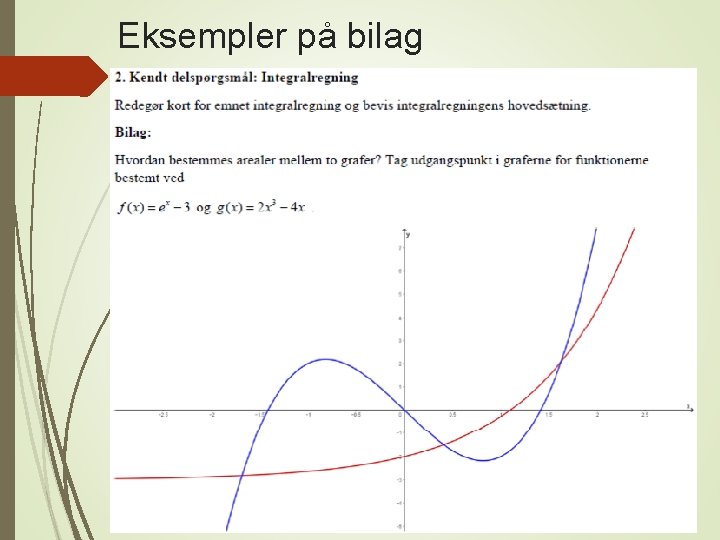 Eksempler på bilag 