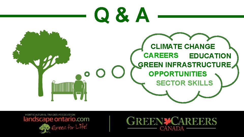 Q&A CLIMATE CHANGE CAREERS EDUCATION GREEN INFRASTRUCTURE OPPORTUNITIES SECTOR SKILLS 