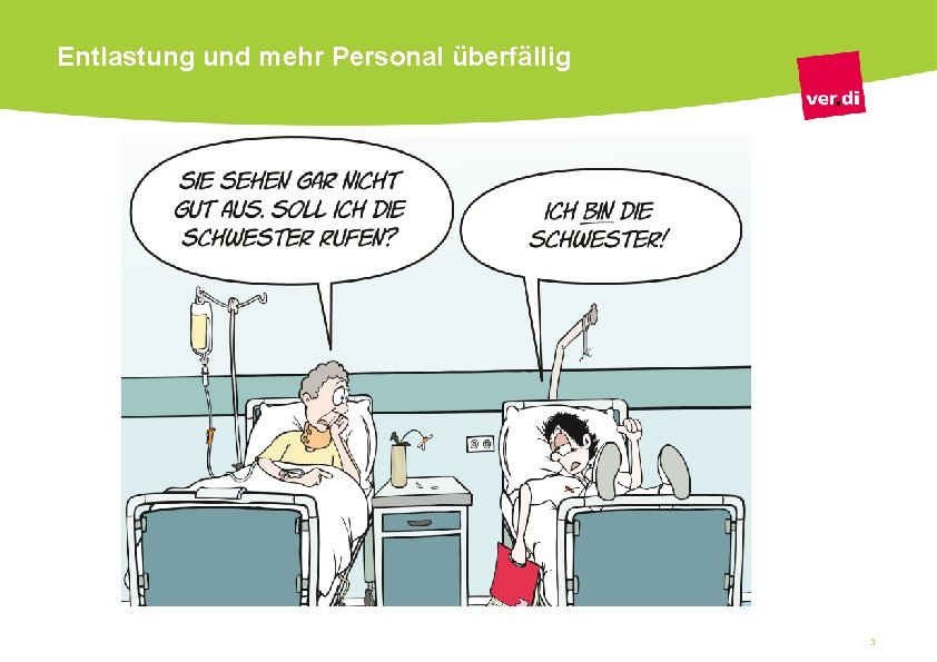 Entlastung und mehr Personal überfällig 3 