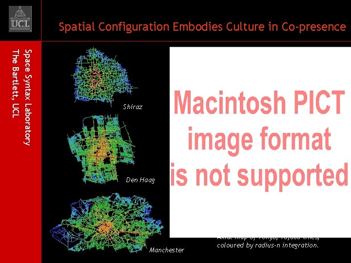 Spatial Configuration Embodies Culture in Co-presence Space Syntax Laboratory The Bartlett, UCL Shiraz Den