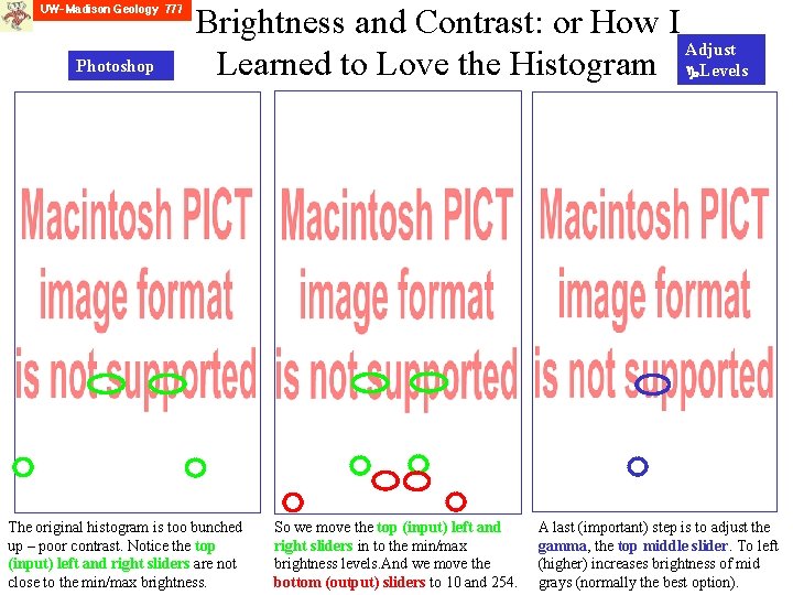 Photoshop Brightness and Contrast: or How I Adjust Learned to Love the Histogram Levels