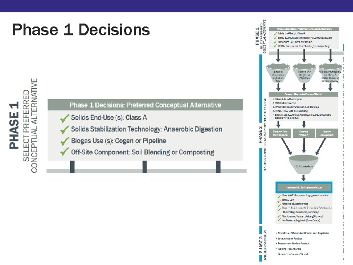 Phase 1 Decisions Market Assessment Phase 1 Decisions Market Assessment