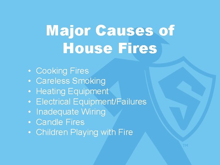 Subtitle is Arial Major Causes of • Subtitle is Arial House Fires • • Subtitle is Arial Major Causes of • Subtitle is Arial House Fires • •