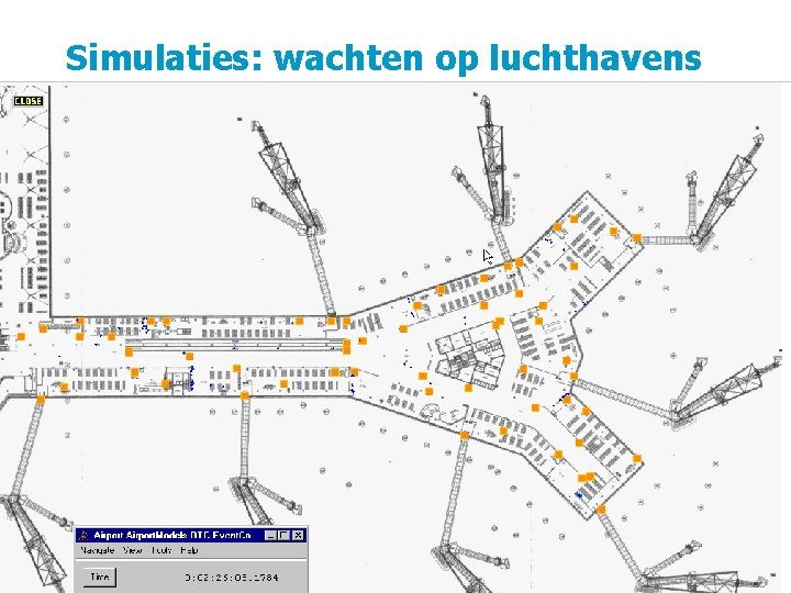 Simulaties: wachten op luchthavens 7 september 2011 16 Simulaties: wachten op luchthavens 7 september 2011 16