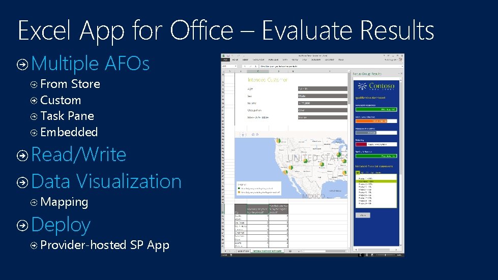 Excel App for Office – Evaluate Results Multiple AFOs From Store Custom Task Pane Excel App for Office – Evaluate Results Multiple AFOs From Store Custom Task Pane