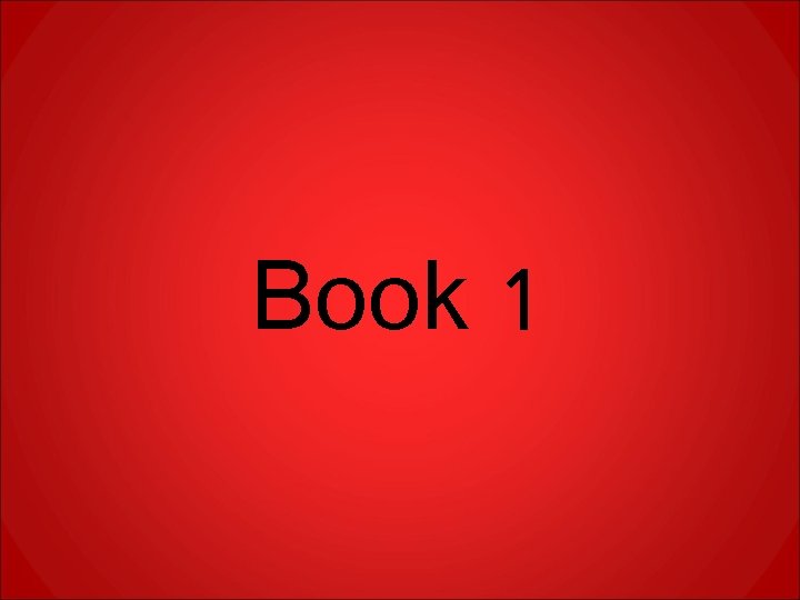 Book 1 