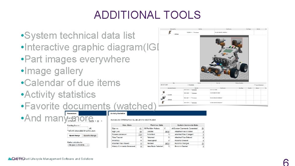 ADDITIONAL TOOLS • System technical data list • Interactive graphic diagram(IGD) module • Part ADDITIONAL TOOLS • System technical data list • Interactive graphic diagram(IGD) module • Part