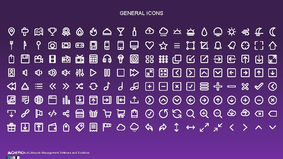 GENERAL ICONS | Product Lifecycle Management Software and Solutions 