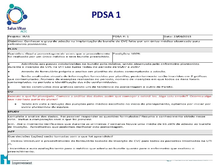 PDSA 1 PDSA 1