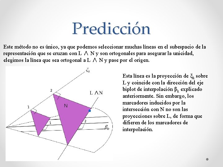 Predicción Este método no es único, ya que podemos seleccionar muchas líneas en el