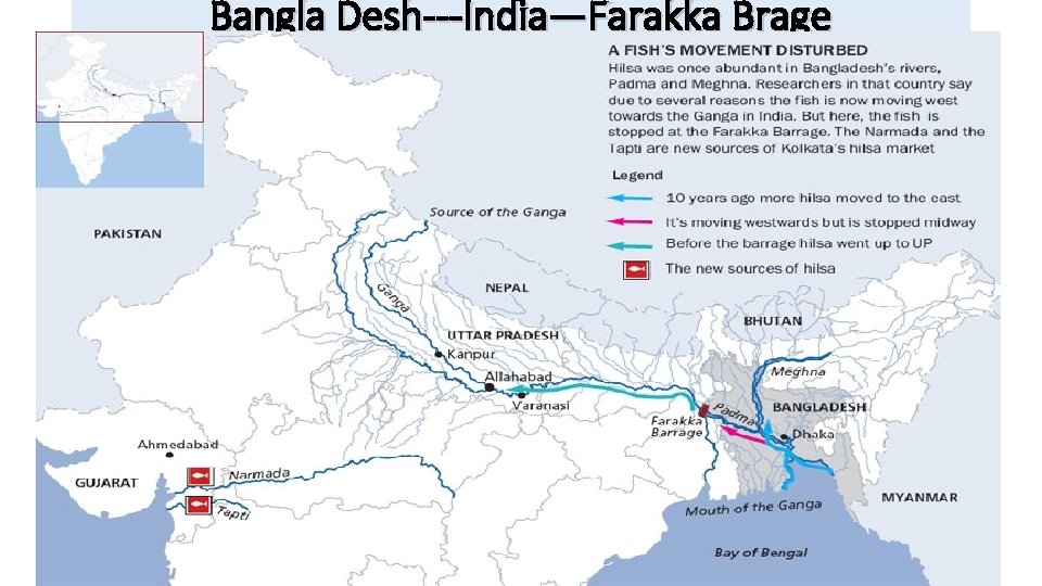 Bangla Desh---India—Farakka Brage 