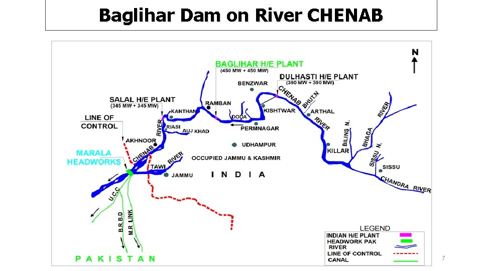 Baglihar Dam on River CHENAB 7 