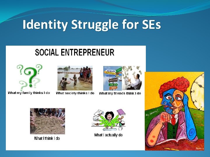 Identity Struggle for SEs 