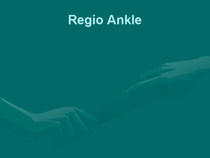 Regio Ankle 