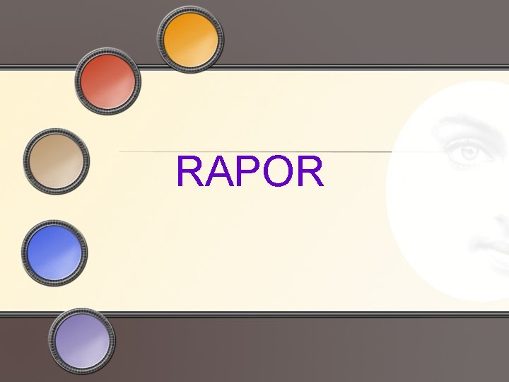 RAPOR 