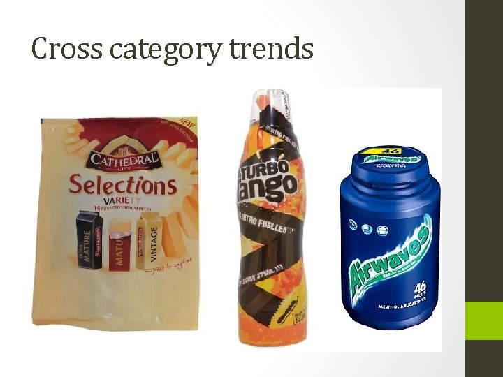 Cross category trends 