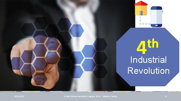 th 4 Industrial Revolution 3/10/2021 Global Entrepreneurship Congress 2018 | Istanbul, Turkey 8 th 4 Industrial Revolution 3/10/2021 Global Entrepreneurship Congress 2018 | Istanbul, Turkey 8