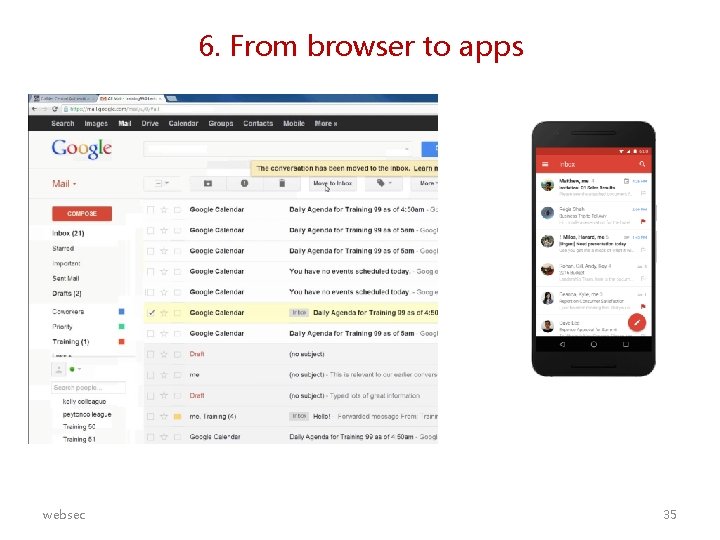 6. From browser to apps websec 35 