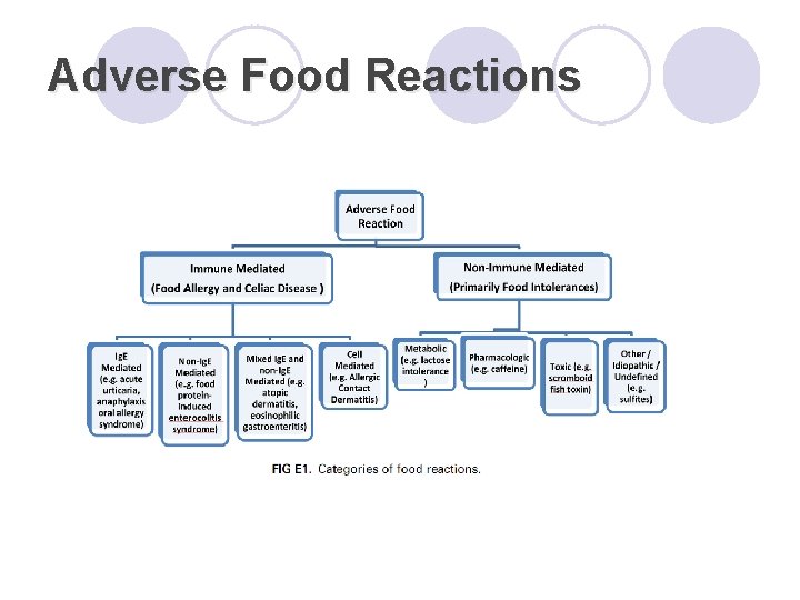 Adverse Food Reactions 