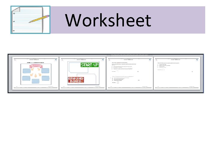 Worksheet 