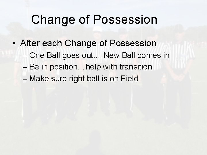 CFOA Back Judge Mechanics 2017 Back Judge Keys