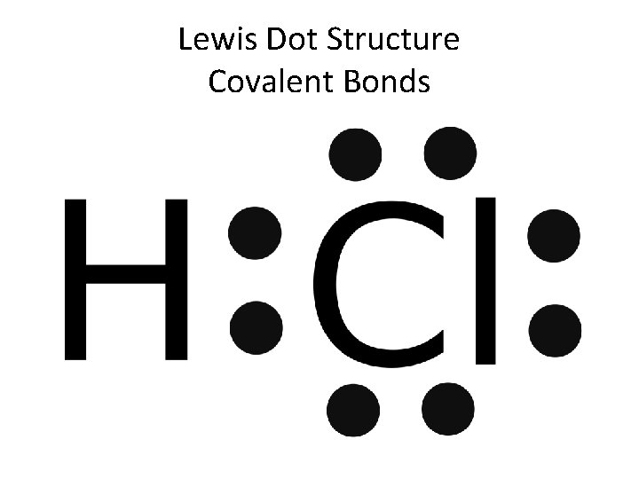 Lewis Dot Structure Covalent Bonds 