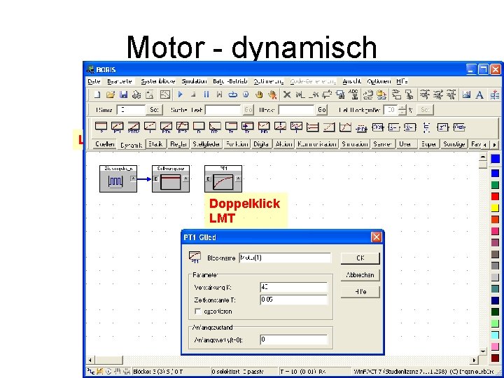 Motor - dynamisch LMT Doppelklick LMT 