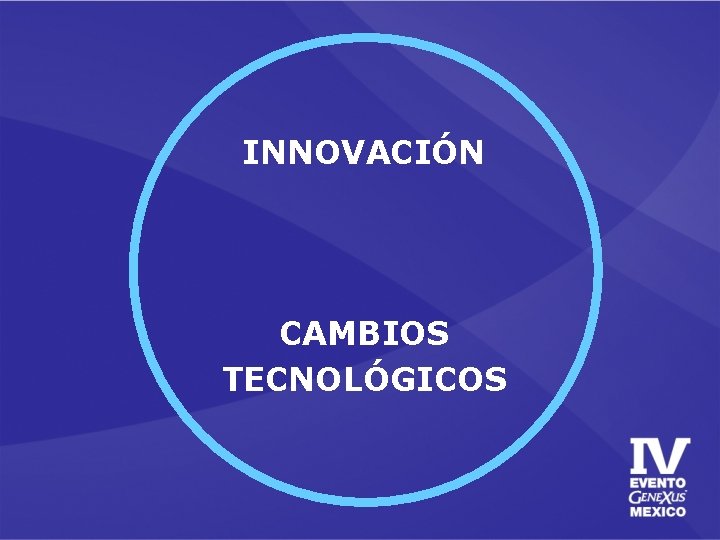 INNOVACIÓN CAMBIOS TECNOLÓGICOS 
