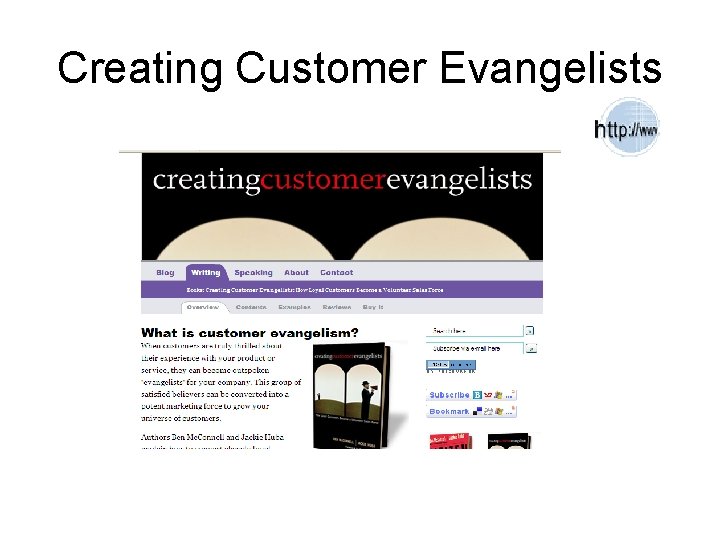 Creating Customer Evangelists 