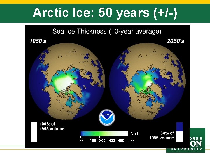 Arctic Ice: 50 years (+/-) 