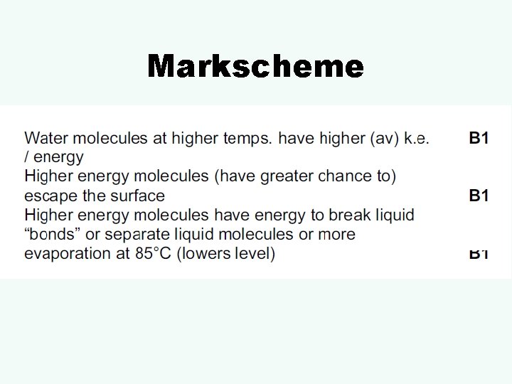 Markscheme 