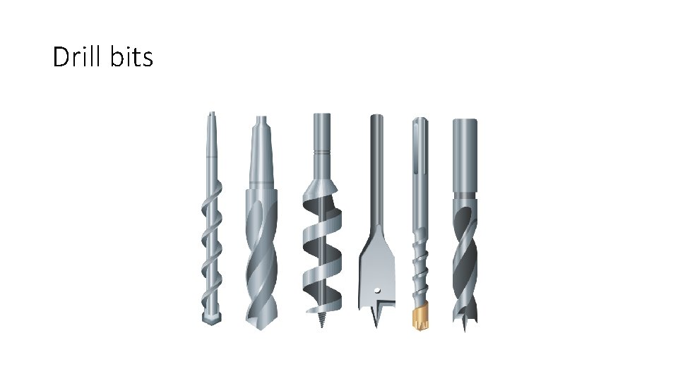 Drill bits 