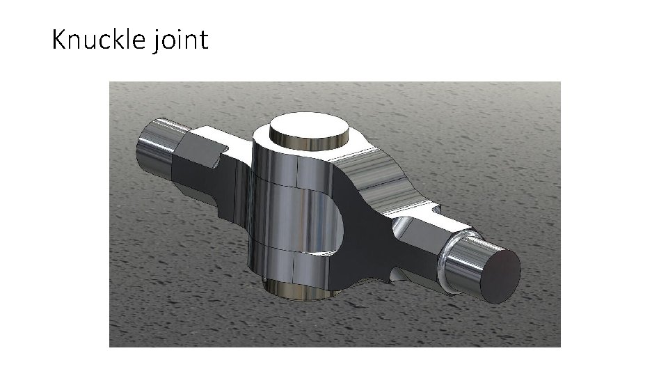 Knuckle joint 