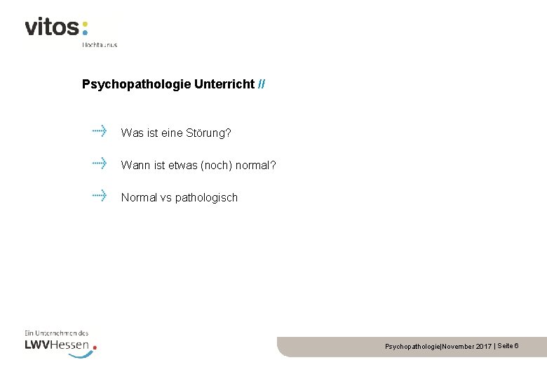Psychopathologie Unterricht // Was ist eine Störung? Wann ist etwas (noch) normal? Normal vs