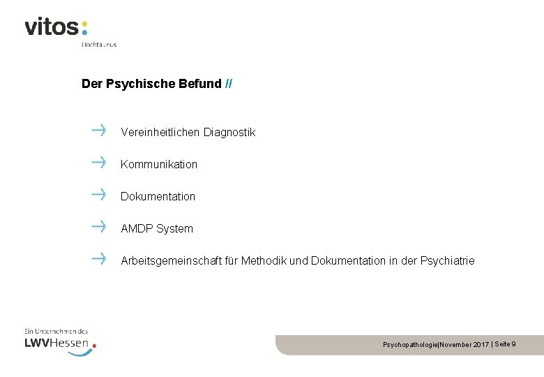 Der Psychische Befund // Vereinheitlichen Diagnostik Kommunikation Dokumentation AMDP System Arbeitsgemeinschaft für Methodik und