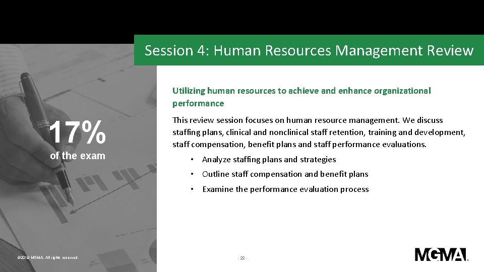 Session 4: Human Resources Management Review Utilizing human resources to achieve and enhance organizational